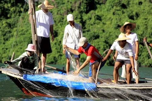 Thử thách với một ngày làm dân chài trên Vịnh Hạ Long